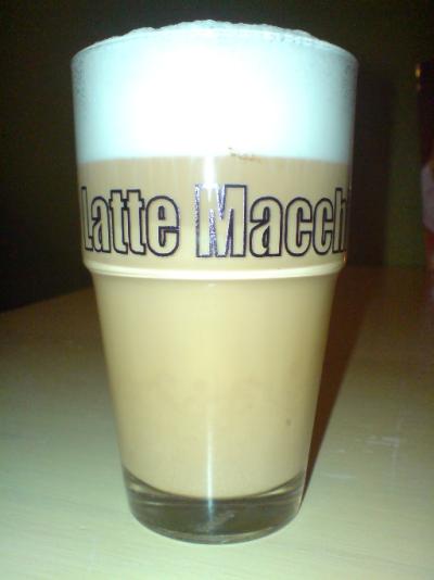 Latte Macchiato Kaffee
